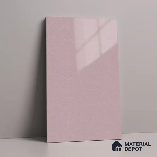 Pink Sparkle Look LM 23331 Baby Orchid 8 ft x 4 ft High Gloss Finish 6H Anti Scratch Acrylic Laminate - 1.5 mm | Suitable for Kitchen Cabinet, TV Unit, Wardrobe