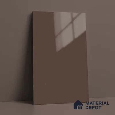 LM 23688 8 ft x 4 ft Solid Plain High Gloss Finish Acrylic Laminate - 1.5 mm | Suitable for Living Room, Kitchen, Office | Matching Edgeband Code EB 17112