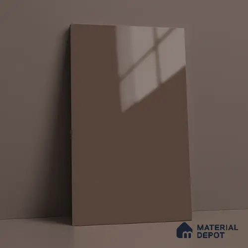 LM 23688 8 ft x 4 ft Solid Plain High Gloss Finish Acrylic Laminate - 1.5 mm | Suitable for Living Room, Kitchen, Office | Matching Edgeband Code EB 17112