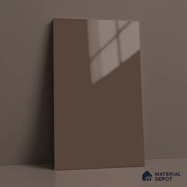 LM 23688 8 ft x 4 ft Solid Plain High Gloss Finish Acrylic Laminate - 1.5 mm | Suitable for Living Room, Kitchen, Office | Matching Edgeband Code EB 17112