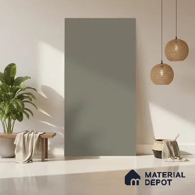 Mist Beige Solid Colors Look LM 01854 8 ft x 4 ft Matte Finish Decorative Laminate - 1 mm | Suitable for Living Room, Kitchen, Office