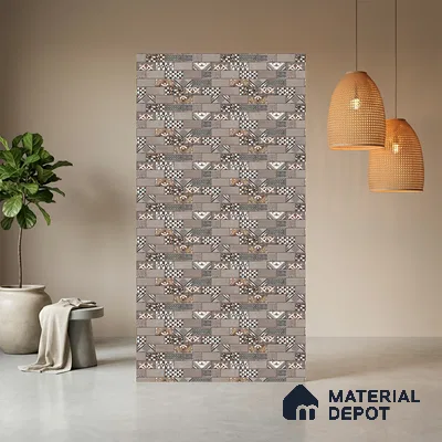Patterned Look LM 06173 8 ft x 4 ft Texture Finish Decorative Laminate - 1 mm | Suitable for Bedroom, TV Unit, Wardrobe