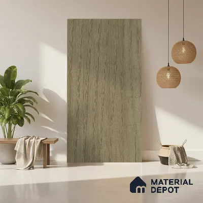 Wooden Look LM 13847 Pista Dyed Veneer 8 ft x 4 ft Texture Finish Decorative Laminate - 1 mm | Suitable for TV Unit, Wardrobe, Kitchen Cabinets