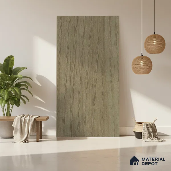 Wooden Look LM 13847 Pista Dyed Veneer 8 ft x 4 ft Texture Finish Decorative Laminate - 1 mm | Suitable for TV Unit, Wardrobe, Kitchen Cabinets