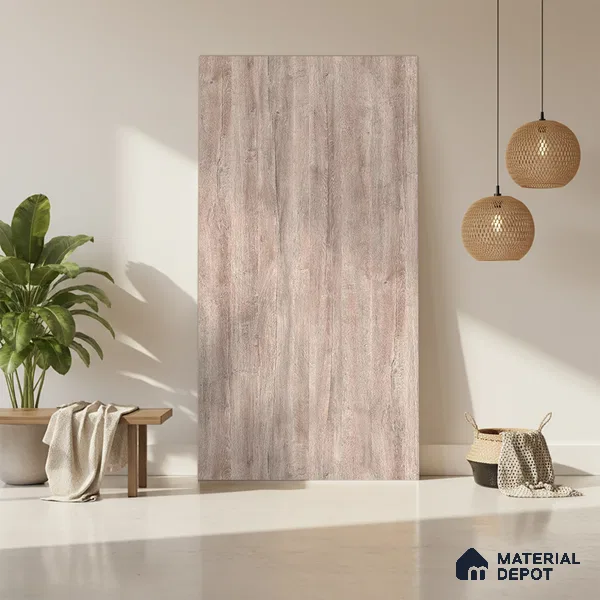 Wooden Look LM 13864 Introta Wood 8 ft x 4 ft Texture Finish Decorative Laminate - 1 mm | Suitable for TV Unit, Wardrobe, Kitchen Cabinets