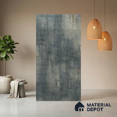 Grey Rustic Look LM 21273 8 ft x 4 ft Texture Finish Decorative Laminate - 1 mm | Suitable for TV Unit, Wardrobe, Kitchen Cabinets