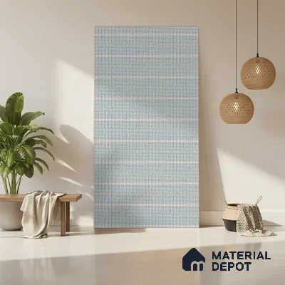 Blue Digital, Fabric Look LM 23622 8 ft x 4 ft Texture Finish Decorative Laminate - 1 mm | Suitable for TV Unit, Wardrobe, Kitchen Cabinets