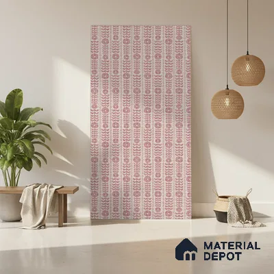 Pink Digital, Fabric Look LM 23624 8 ft x 4 ft Texture Finish Decorative Laminate - 1 mm | Suitable for TV Unit, Wardrobe, Kitchen Cabinets