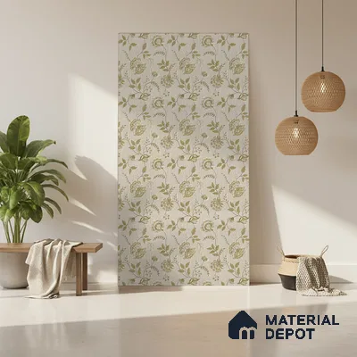 Brown Digital, Fabric Look LM 23632 8 ft x 4 ft Texture Finish Decorative Laminate - 1 mm | Suitable for TV Unit, Wardrobe, Kitchen Cabinets