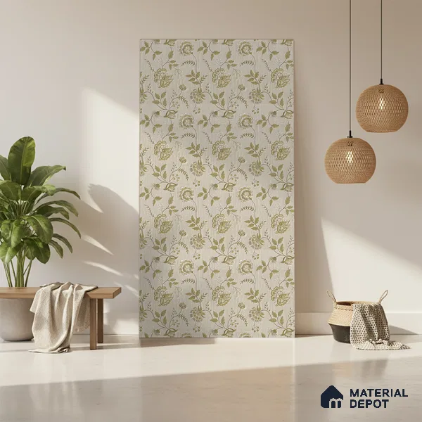 Brown Digital, Fabric Look LM 23632 8 ft x 4 ft Texture Finish Decorative Laminate - 1 mm | Suitable for TV Unit, Wardrobe, Kitchen Cabinets