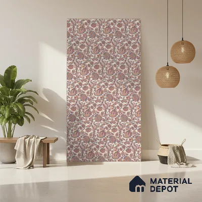 Brown Digital, Fabric Look LM 23633 8 ft x 4 ft Texture Finish Decorative Laminate - 1 mm | Suitable for TV Unit, Wardrobe, Kitchen Cabinets