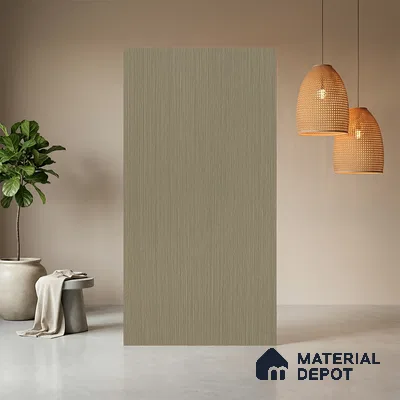 Wooden Look LM 05326 Midnight Fossil 8 ft x 4 ft Texture Finish Decorative Laminate - 1 mm | Suitable for TV Unit, Wardrobe, Kitchen Cabinets