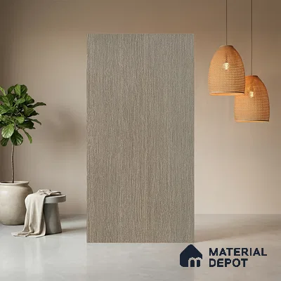 Wooden Look LM 05332 Recon Oak Grey 8 ft x 4 ft Texture Finish Decorative Laminate - 1 mm | Suitable for TV Unit, Wardrobe, Kitchen Cabinets