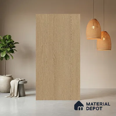 Wooden Look LM 05344 Pine Oak 8 ft x 4 ft Texture Finish Decorative Laminate - 1 mm | Suitable for TV Unit, Wardrobe, Kitchen Cabinets