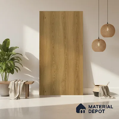 Wooden Look LM 10876 Misty Pike Oak 8 ft x 4 ft Texture Finish Decorative Laminate - 1 mm | Suitable for TV Unit, Wardrobe, Kitchen Cabinets