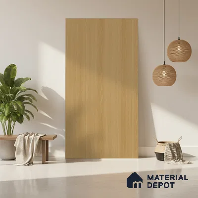 Wooden Look LM 10887 American Fresco 8 ft x 4 ft Texture Finish Decorative Laminate - 1 mm | Suitable for TV Unit, Wardrobe, Kitchen Cabinets