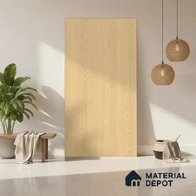 Wooden Look LM 13877 Dablam Fall Oak 8 ft x 4 ft Texture Finish Decorative Laminate - 1 mm | Suitable for TV Unit, Wardrobe, Kitchen Cabinets