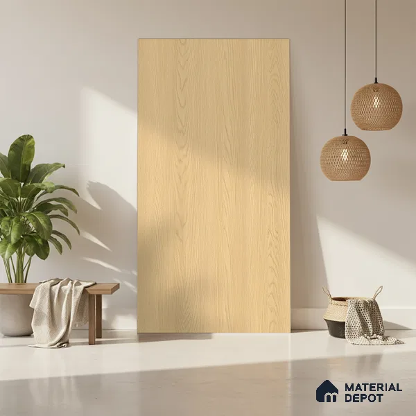 Wooden Look LM 13877 Dablam Fall Oak 8 ft x 4 ft Texture Finish Decorative Laminate - 1 mm | Suitable for TV Unit, Wardrobe, Kitchen Cabinets