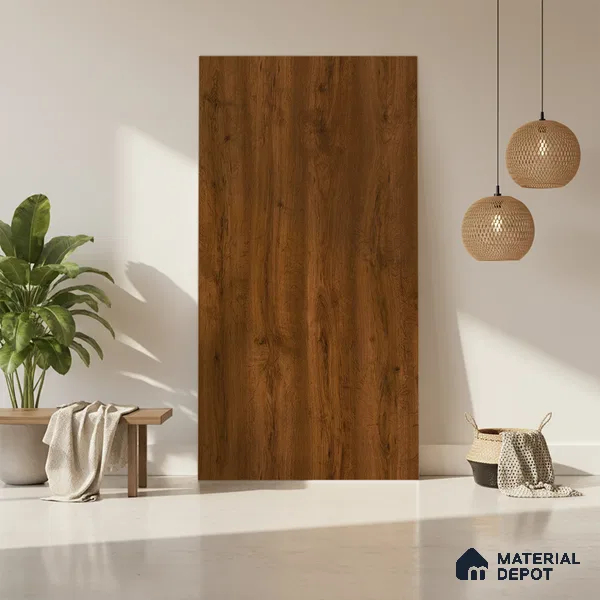 Wooden Look LM 13885 8 ft x 4 ft Texture Finish Decorative Laminate - 1 mm | Suitable for TV Unit, Wardrobe, Kitchen Cabinets