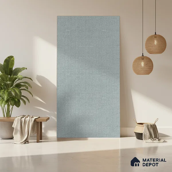 Grey Cane Look LM 20047 8 ft x 4 ft Texture Finish Decorative Laminate - 1 mm | Suitable for TV Unit, Wardrobe, Kitchen Cabinets