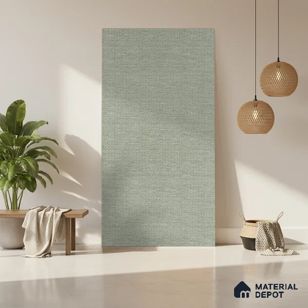 Grey Cane Look LM 20054 8 ft x 4 ft Texture Finish Decorative Laminate - 1 mm | Suitable for TV Unit, Wardrobe, Kitchen Cabinets