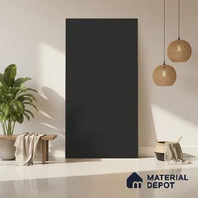Grey Textured Solid Look LM 20055 8 ft x 4 ft Texture Finish Decorative Laminate - 1 mm | Suitable for TV Unit, Wardrobe, Kitchen Cabinets