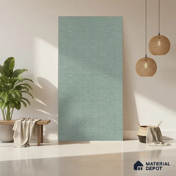 Grey Cane Look LM 20057 8 ft x 4 ft Texture Finish Decorative Laminate - 1 mm | Suitable for TV Unit, Wardrobe, Kitchen Cabinets
