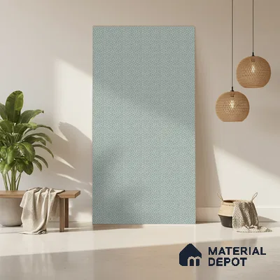 Grey Cane Look LM 20059 8 ft x 4 ft Texture Finish Decorative Laminate - 1 mm | Suitable for TV Unit, Wardrobe, Kitchen Cabinets