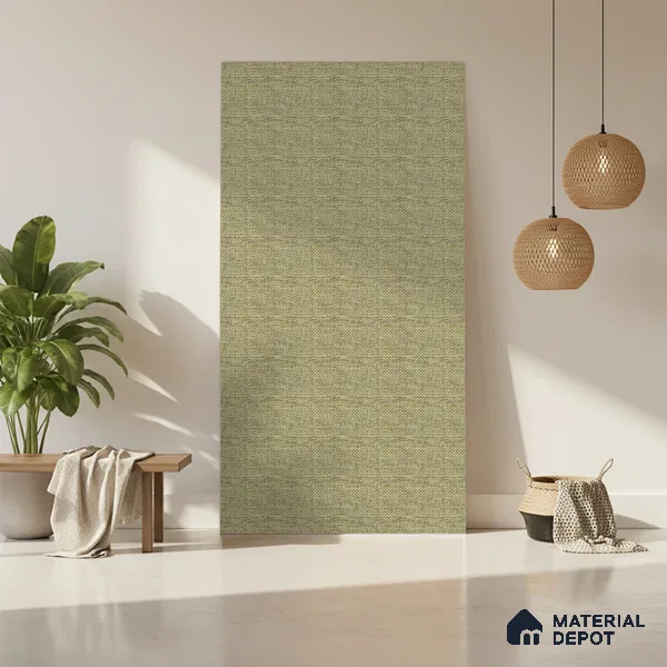 Brown Cane Look LM 20060 8 ft x 4 ft Texture Finish Decorative Laminate - 1 mm | Suitable for TV Unit, Wardrobe, Kitchen Cabinets