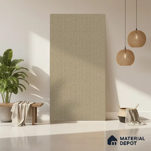 Brown Cane Look LM 20067 8 ft x 4 ft Texture Finish Decorative Laminate - 1 mm | Suitable for TV Unit, Wardrobe, Kitchen Cabinets
