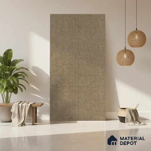Brown Cane Look LM 20069 8 ft x 4 ft Texture Finish Decorative Laminate - 1 mm | Suitable for TV Unit, Wardrobe, Kitchen Cabinets