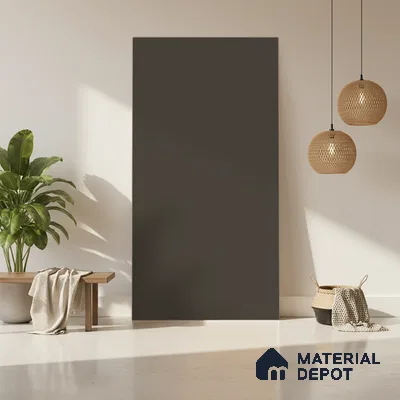Brown Textured Solid Look LM 20070 8 ft x 4 ft Texture Finish Decorative Laminate - 1 mm | Suitable for TV Unit, Wardrobe, Kitchen Cabinets