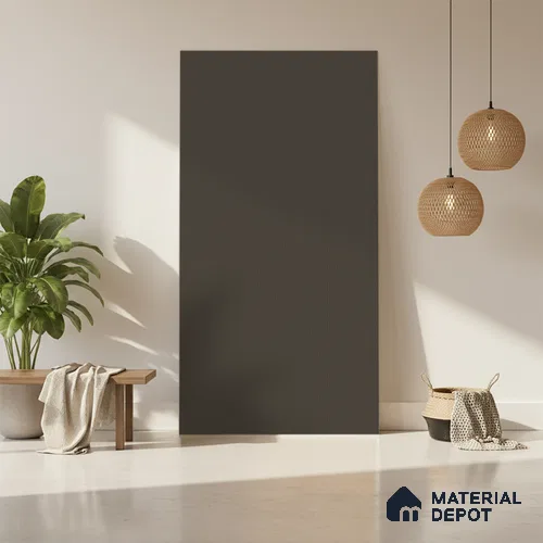 Brown Textured Solid Look LM 20070 8 ft x 4 ft Texture Finish Decorative Laminate - 1 mm | Suitable for TV Unit, Wardrobe, Kitchen Cabinets