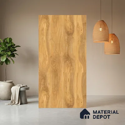 Wooden Look LM 07178 8 ft x 4 ft Texture Finish Decorative Laminate - 1 mm | Suitable for TV Unit, Wardrobe, Kitchen Cabinets