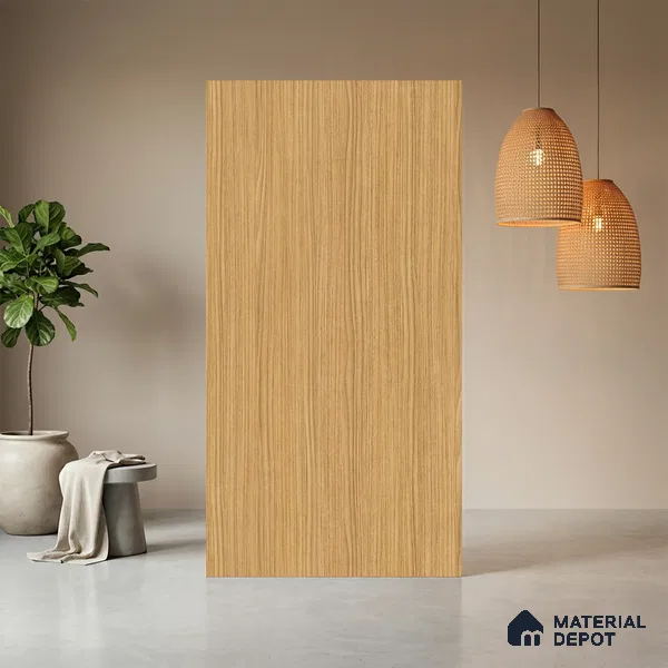 Wooden Look LM 13867 Riva Kamet 8 ft x 4 ft Texture Finish Decorative Laminate - 1 mm | Suitable for TV Unit, Wardrobe, Kitchen Cabinets