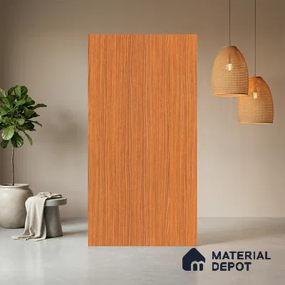 Wooden Look LM 13868 Riva Nuptse 8 ft x 4 ft Texture Finish Decorative Laminate - 1 mm | Suitable for TV Unit, Wardrobe, Kitchen Cabinets
