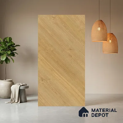 Wooden Look LM 13893 Classiac Cedar 8 ft x 4 ft Texture Finish Decorative Laminate - 1 mm | Suitable for TV Unit, Wardrobe, Kitchen Cabinets