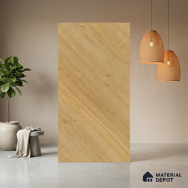 Wooden Look LM 13893 Classiac Cedar 8 ft x 4 ft Texture Finish Decorative Laminate - 1 mm | Suitable for TV Unit, Wardrobe, Kitchen Cabinets