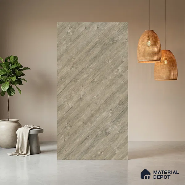 Patterned Look LM 13894 8 ft x 4 ft Texture Finish Decorative Laminate - 1 mm | Suitable for Bedroom, TV Unit, Wardrobe