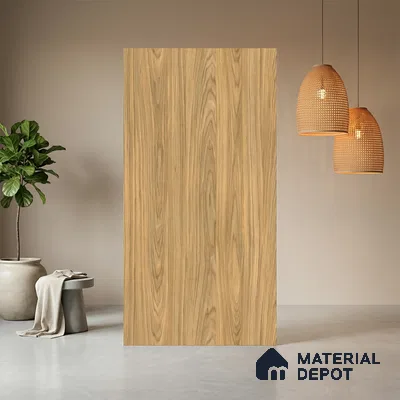 Wooden Look LM 13899 Dalton Wood 8 ft x 4 ft Texture Finish Decorative Laminate - 1 mm | Suitable for TV Unit, Wardrobe, Kitchen Cabinets