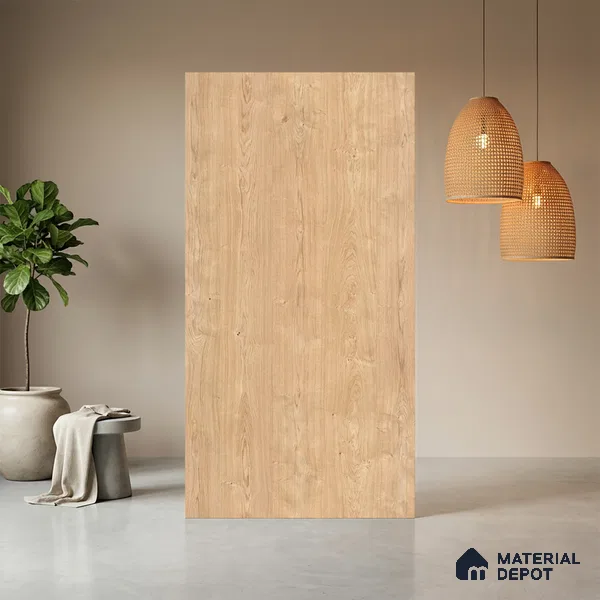Wooden Look LM 13901 118 Classy Novoceno Pine 8 ft x 4 ft Texture Finish Decorative Laminate - 1 mm | Suitable for TV Unit, Wardrobe, Kitchen Cabinets