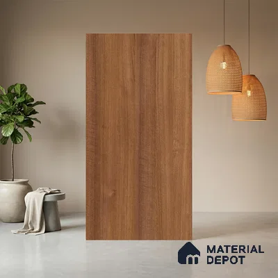 Wooden Look LM 13907 8 ft x 4 ft Texture Finish Decorative Laminate - 1 mm | Suitable for TV Unit, Wardrobe, Kitchen Cabinets
