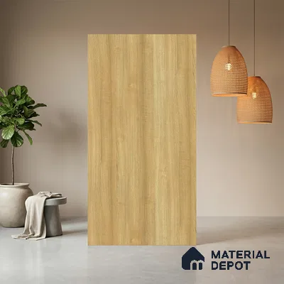 Wooden Look LM 13909 8 ft x 4 ft Texture Finish Decorative Laminate - 1 mm | Suitable for TV Unit, Wardrobe, Kitchen Cabinets