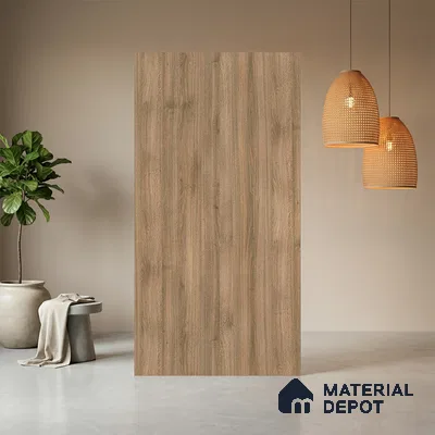 Wooden Look LM 13910 8 ft x 4 ft Texture Finish Decorative Laminate - 1 mm | Suitable for TV Unit, Wardrobe, Kitchen Cabinets