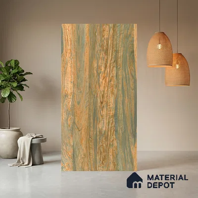 Wooden Look LM 13917 8 ft x 4 ft Texture Finish Decorative Laminate - 1 mm | Suitable for TV Unit, Wardrobe, Kitchen Cabinets