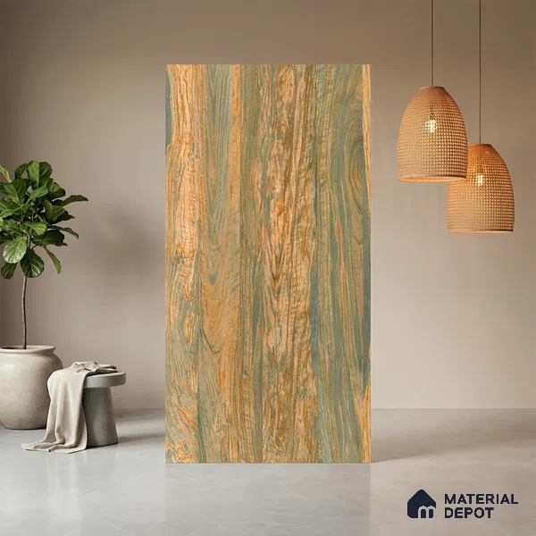 Wooden Look LM 13917 8 ft x 4 ft Texture Finish Decorative Laminate - 1 mm | Suitable for TV Unit, Wardrobe, Kitchen Cabinets