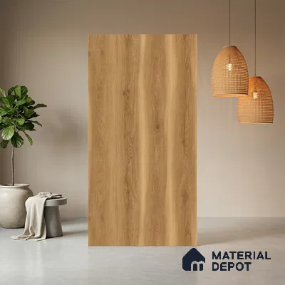 Wooden Look LM 13919 8 ft x 4 ft Texture Finish Decorative Laminate - 1 mm | Suitable for TV Unit, Wardrobe, Kitchen Cabinets