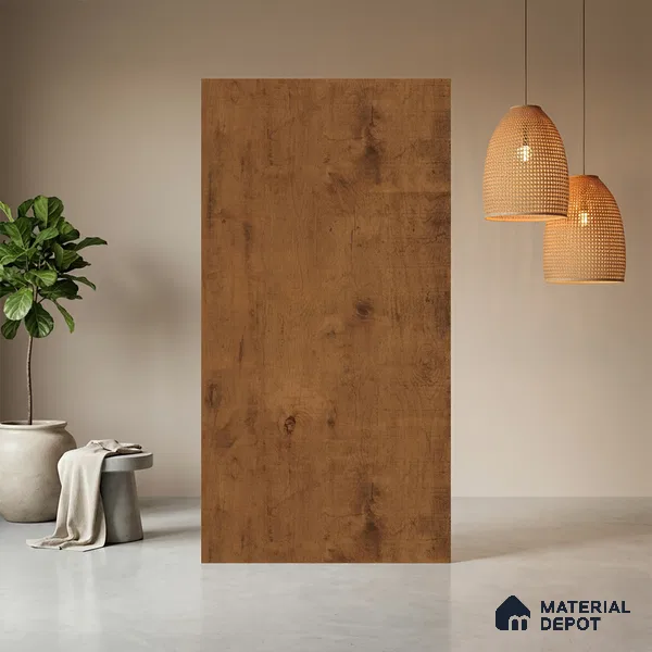 Wooden Look LM 13933 8 ft x 4 ft Texture Finish Decorative Laminate - 1 mm | Suitable for TV Unit, Wardrobe, Kitchen Cabinets