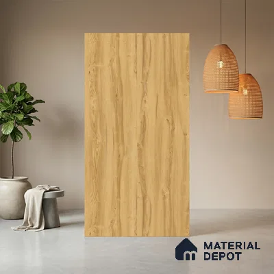 Wooden Look LM 13935 Canton Oak 8 ft x 4 ft Texture Finish Decorative Laminate - 1 mm | Suitable for TV Unit, Wardrobe, Kitchen Cabinets