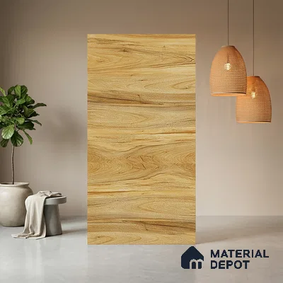 Wooden Look LM 13937 8 ft x 4 ft Texture Finish Decorative Laminate - 1 mm | Suitable for TV Unit, Wardrobe, Kitchen Cabinets